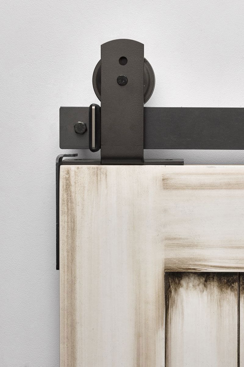 Top Mount Ultra Modern Barn Door Hardware