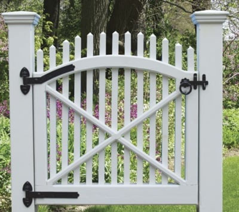 8292 Curved Old Fashioned Hinges