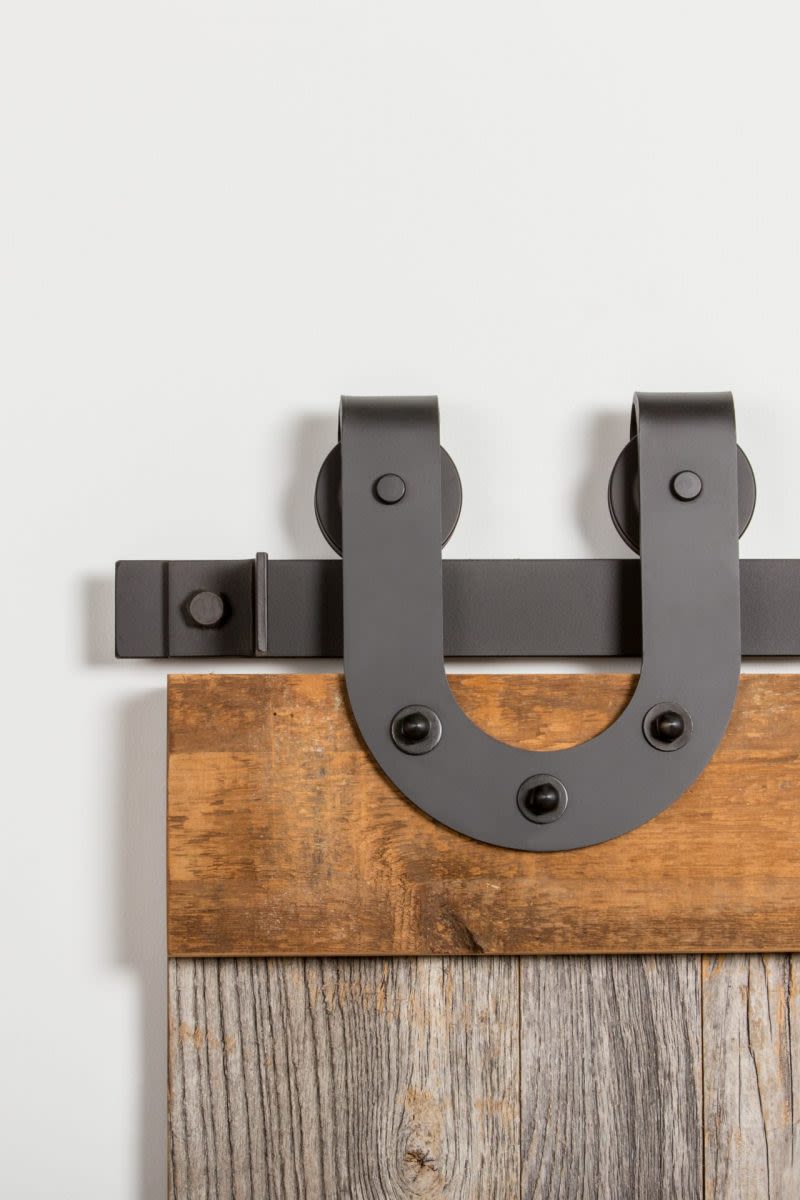 403 Horseshoe Barn Door Hardware Kit