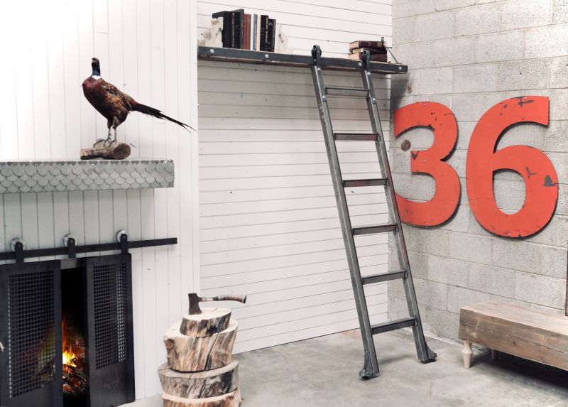 Link Sliding Metal Ladder