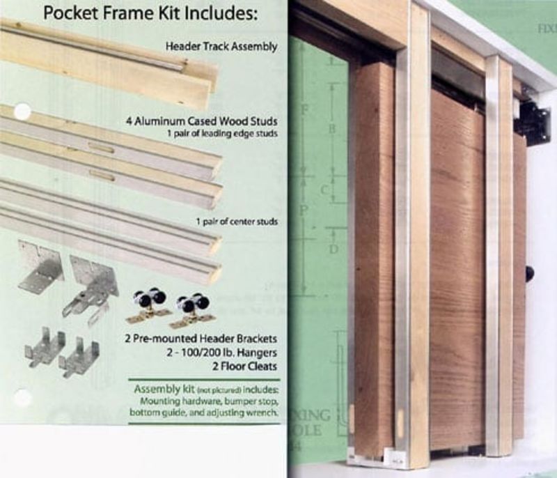 Pocket Frame and Hardware Kit