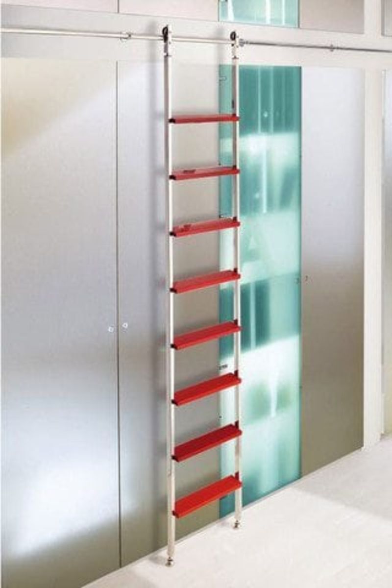 SL.6003.AK Akzent Sliding Telescoping Ladder