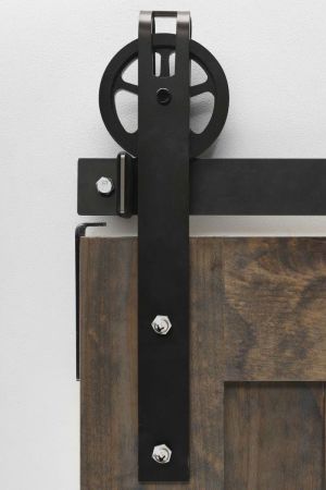 Garrick Spoked Barn Door Hardware
