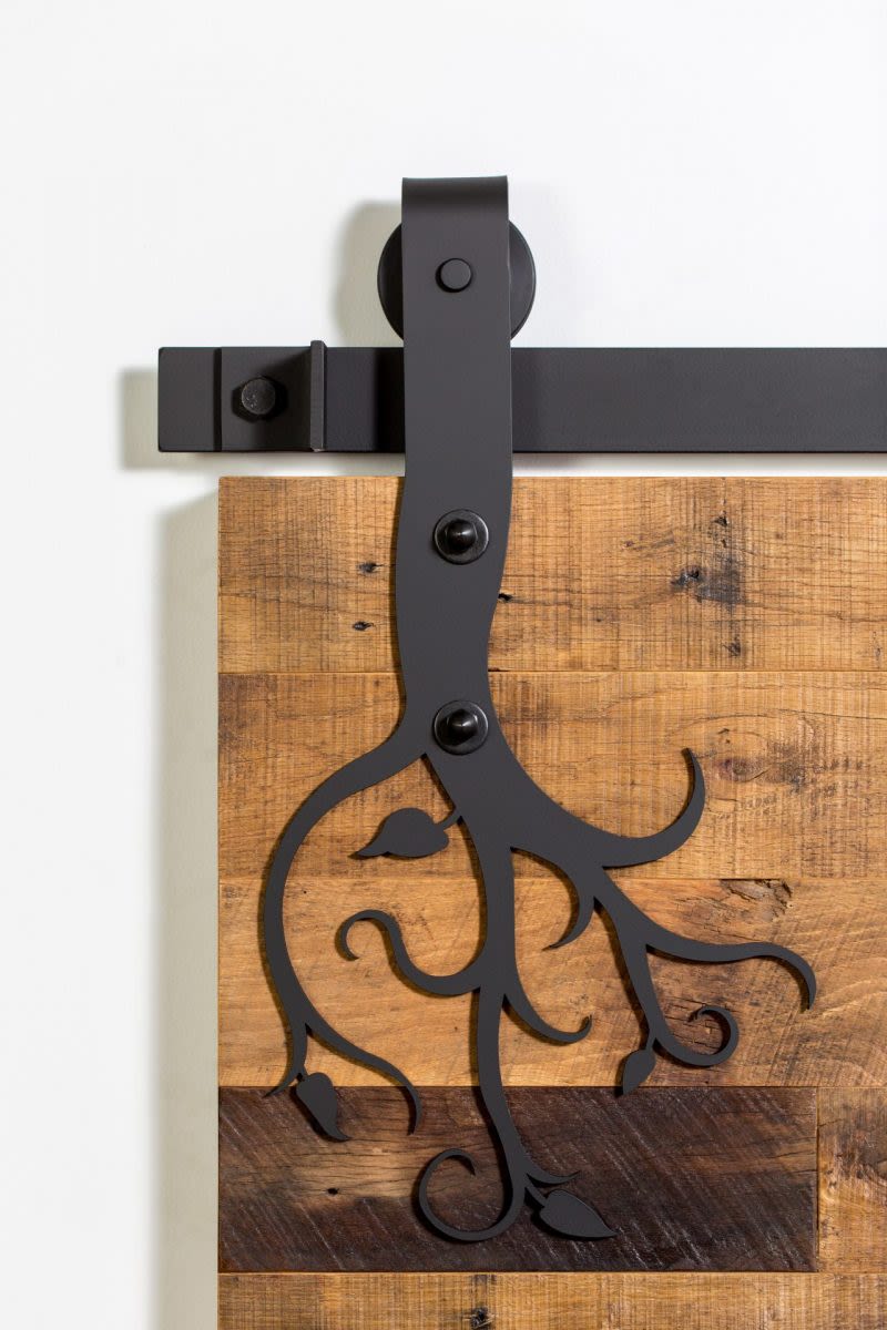 423 Vined Barn Door Hardware
