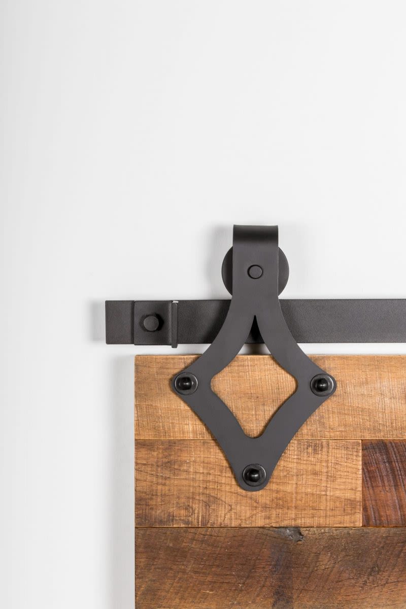 411 Wide Teardrop Barn Door Hardware